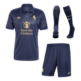 Juventus Third Away Soccer Jersey Kit 2024/25 (Jersey+Shorts+Socks) - Save The Children Sponsor